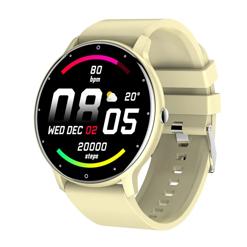 2024 Touch Screen Sports Smartwatch IP67 Waterproof Activity Fitness Tracker Smart Watch for Men Women Android iPhone
