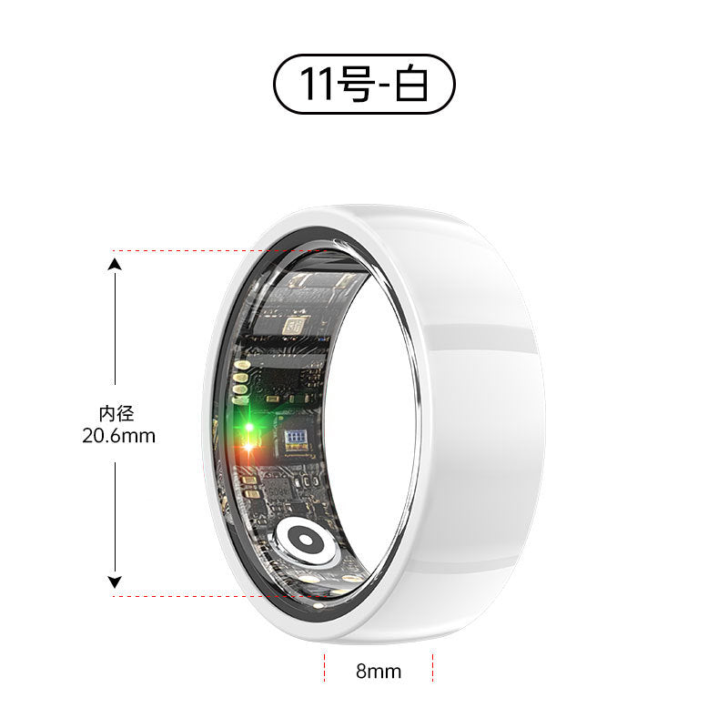 Cross-border new ceramic steel R1000 smart ring health monitoring sleep heart rate blood oxygen exercise remote care