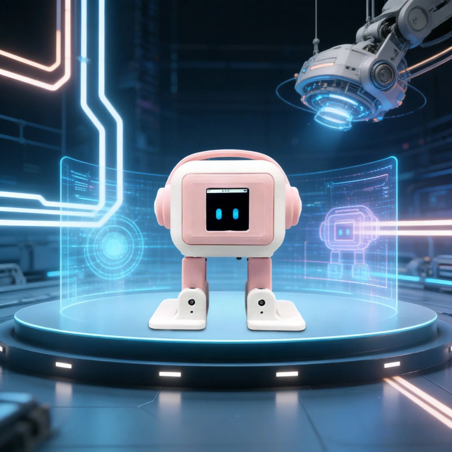 Best-Selling AI EMO Robot ESP32-S3 Intelligent Interactive Chat And Dance Emotional Partner Intelligent Robot 2026 New Best-Sell