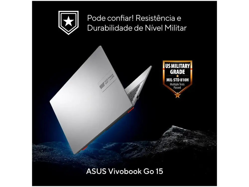 ASUS VivoBook Go 15 Notebook E1504GA-NJ447 Intel Core i3 4GB RAM 256GB SSD 15.6" Full HD Linux 90NB0ZT1-M00PS0