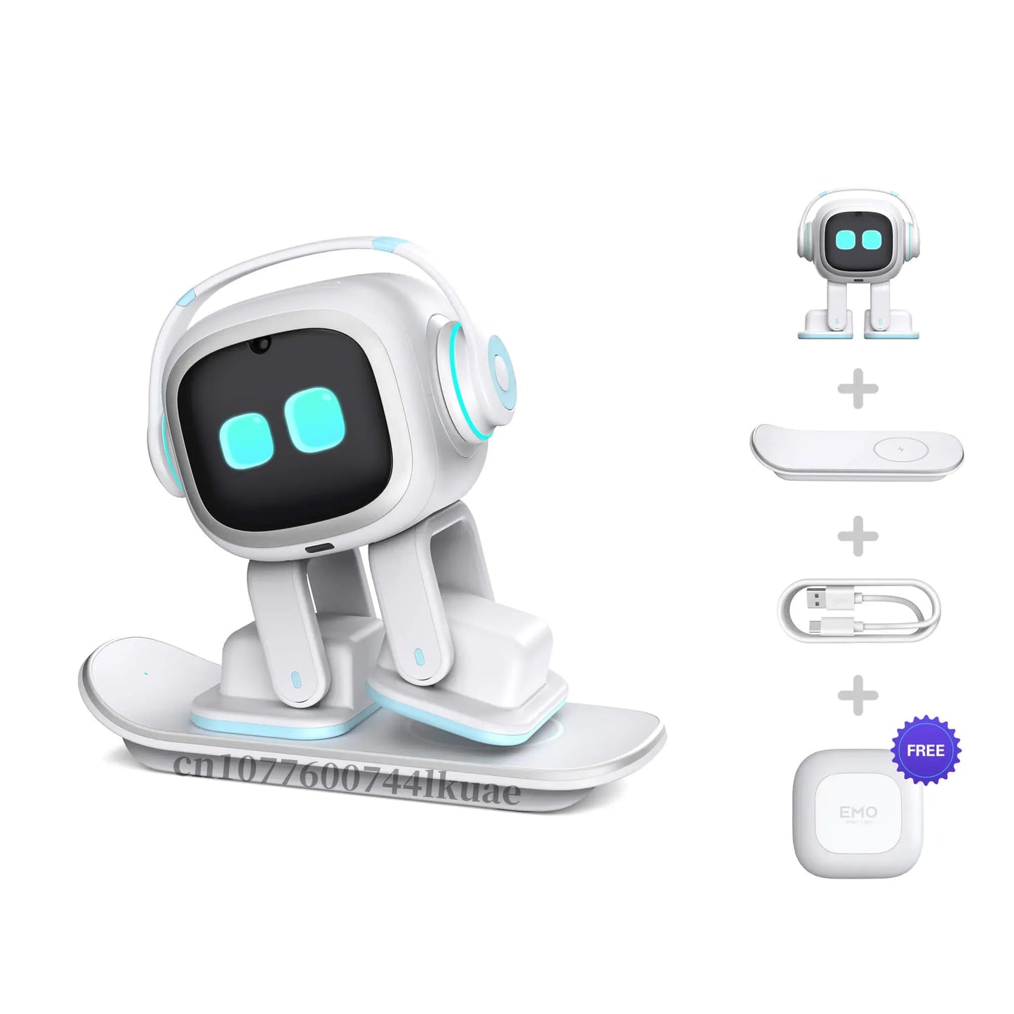 Smart Automation Robot EMO Emotional Companion Interaction Robot AI Automation with Voice Commands Self-Learning & Touch Sensing