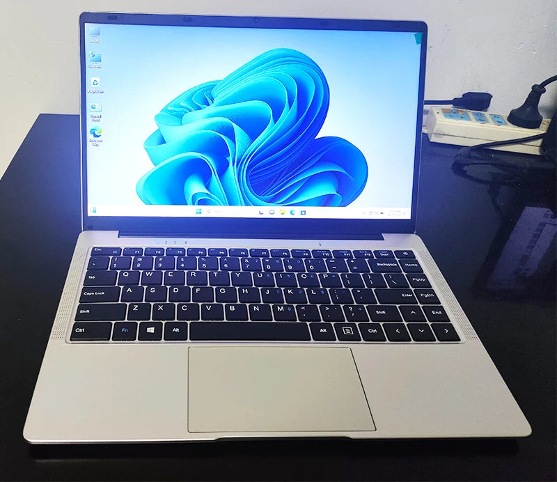 2025 14 inch Affordable Student Laptop Budget-Friendly Notebook Windows 10 for School Lightweight intel Celeron CPU USB 3.0 WiFi
