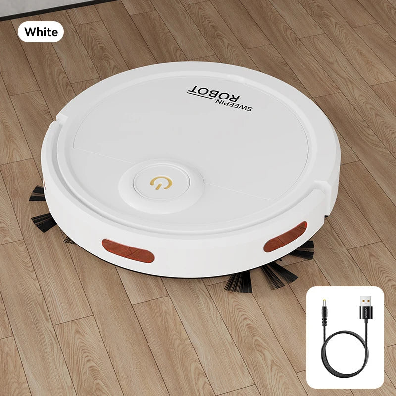 3-in-1 Fully Automatic Sweeper Suction Mopping Sweeping Machine Charge USB Intelligent Kitchen Home Cleaning Robots 2026 New