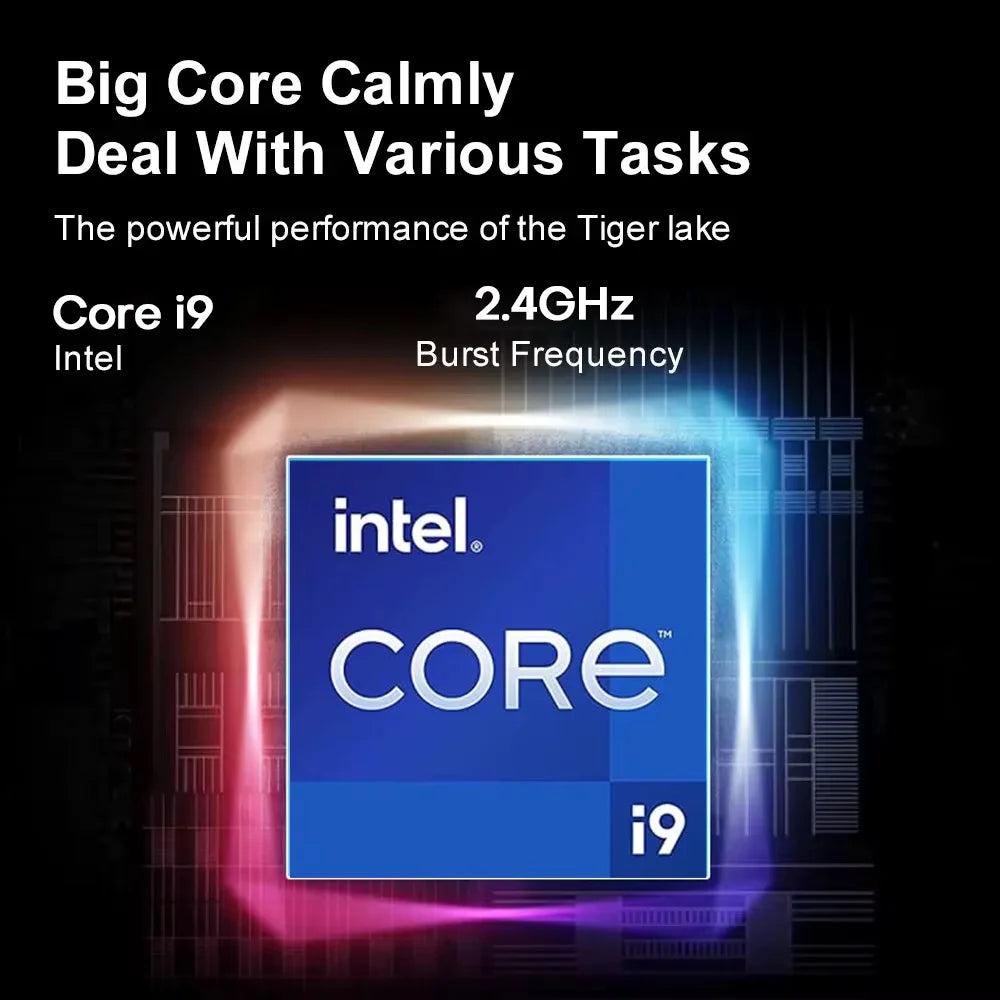 i9 Notebook Windows 11 15.6 inch Laptop Fingerprint UnIock Intel Core i9 10980HK 16GB RAM 1TB 2TB SSD Office Gaming Laptop