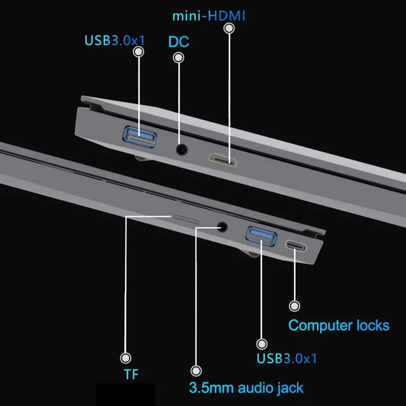 i9 Notebook Windows 11 15.6 inch Laptop Fingerprint UnIock Intel Core i9 10980HK 16GB RAM 1TB 2TB SSD Office Gaming Laptop