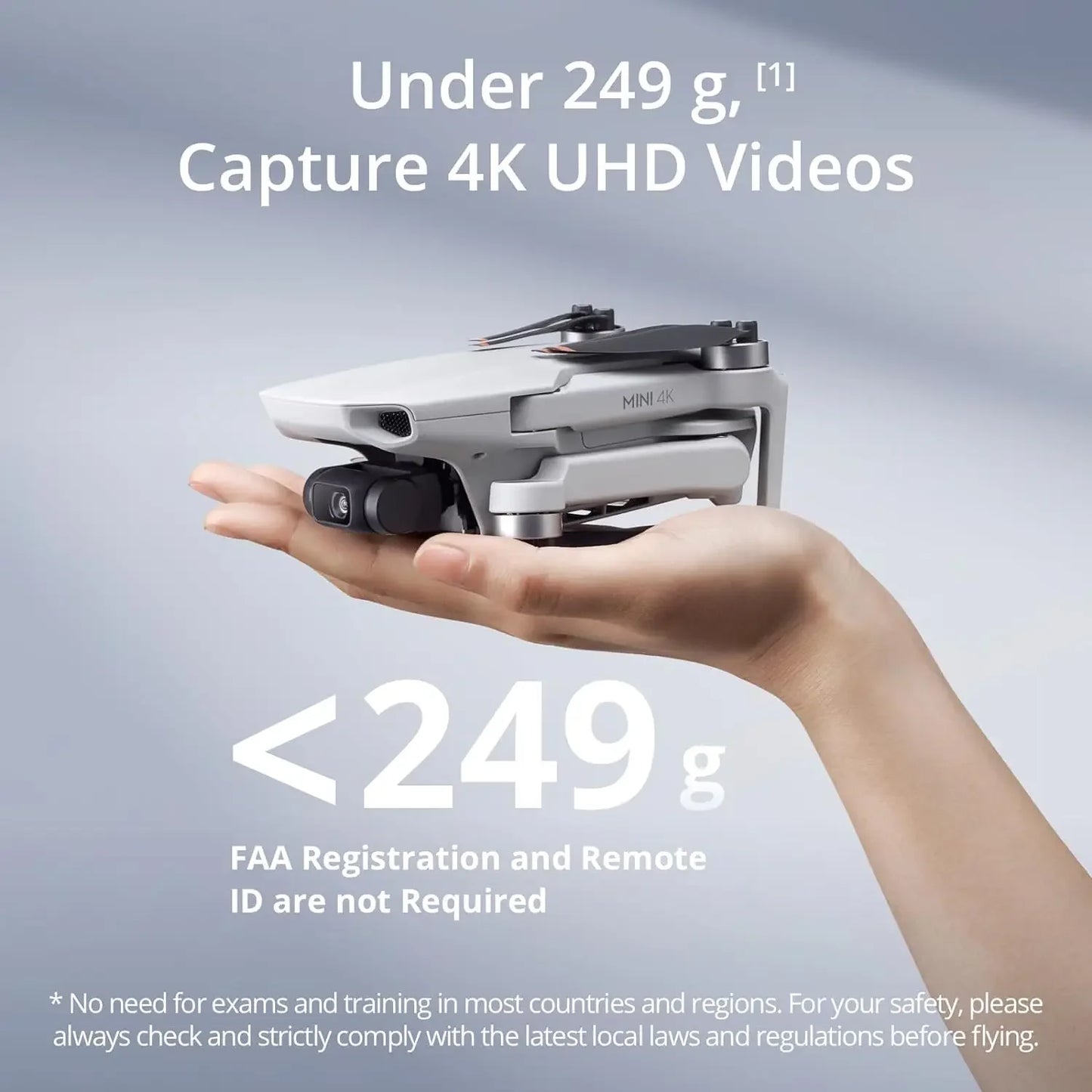 JHDDJI Mini 4K Drone with 4K UHD Camera for Under 249g 3Axis Gimbal Stabilization Video Transmission Wind Video Photo Dron Gifts