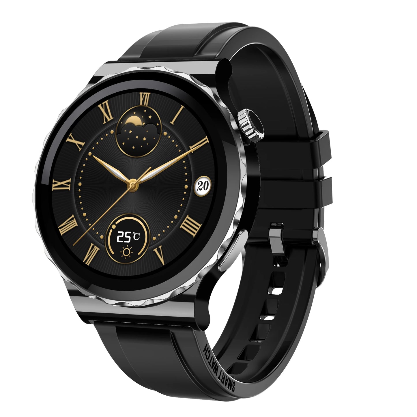 Smart Watch E23 BT Call Leather Steel Strap 1.32 Inch HD Screen Ladies Smartwatch for Women OEM ODM MSDS CE Rohs Support