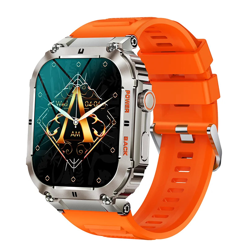 2023 K57 PRO Hot Sales  Long Standby 400 m Ah Smartwatch  1.96 Inch  Full Touch Screen Fitness BT Calling Smart Watches