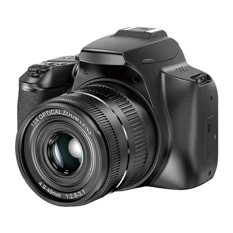 Winait Super 4k DSLR Digital Camera with 10x Optical Zoom and 3.0'' Color Display