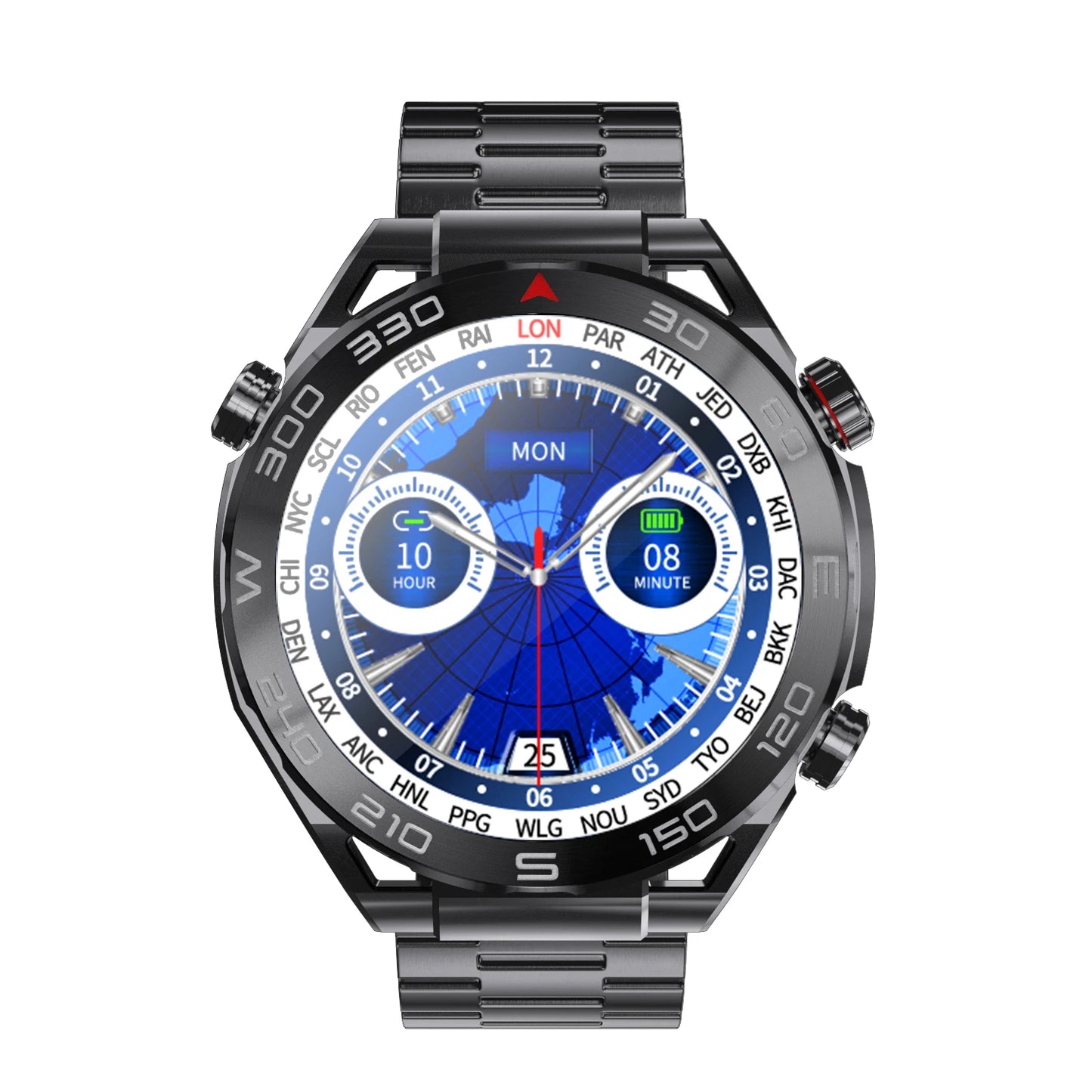 ZD5 ULTRA Mate Smart Watch 2026 1.5 Inch Full Touch Wireless Charging GPS Movement BT Call Smartwatch for Men Pk DT3 MAX