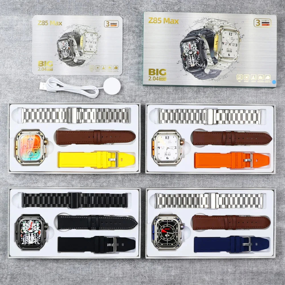 Z85 MAX Smartwatch Man Outdoor Sport Smart Watch Waterproof Gesture Control Call Customize Dial 2025 NEW Hot Selling