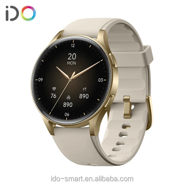 2025 New Arrival Women's 1.32inch BT Call Fitness Tracker Smartwatch GPS Waterproof IP68 Compass Sleep Tracker Fashion Sports