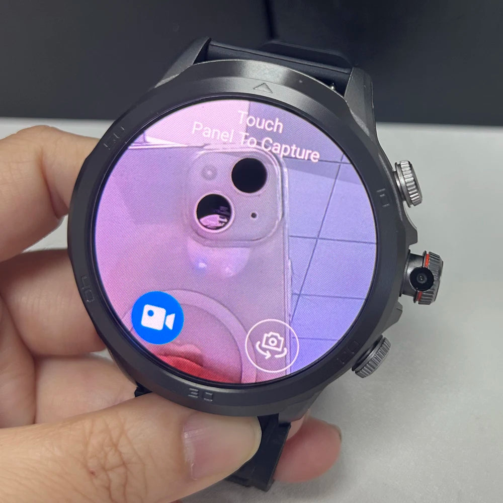 H19 Smartwatch Android 9.0 System 1.75 Inch 4G Full Netcom Amoled Screen 190° Rotating Camera Smart Watch GPS WIFI