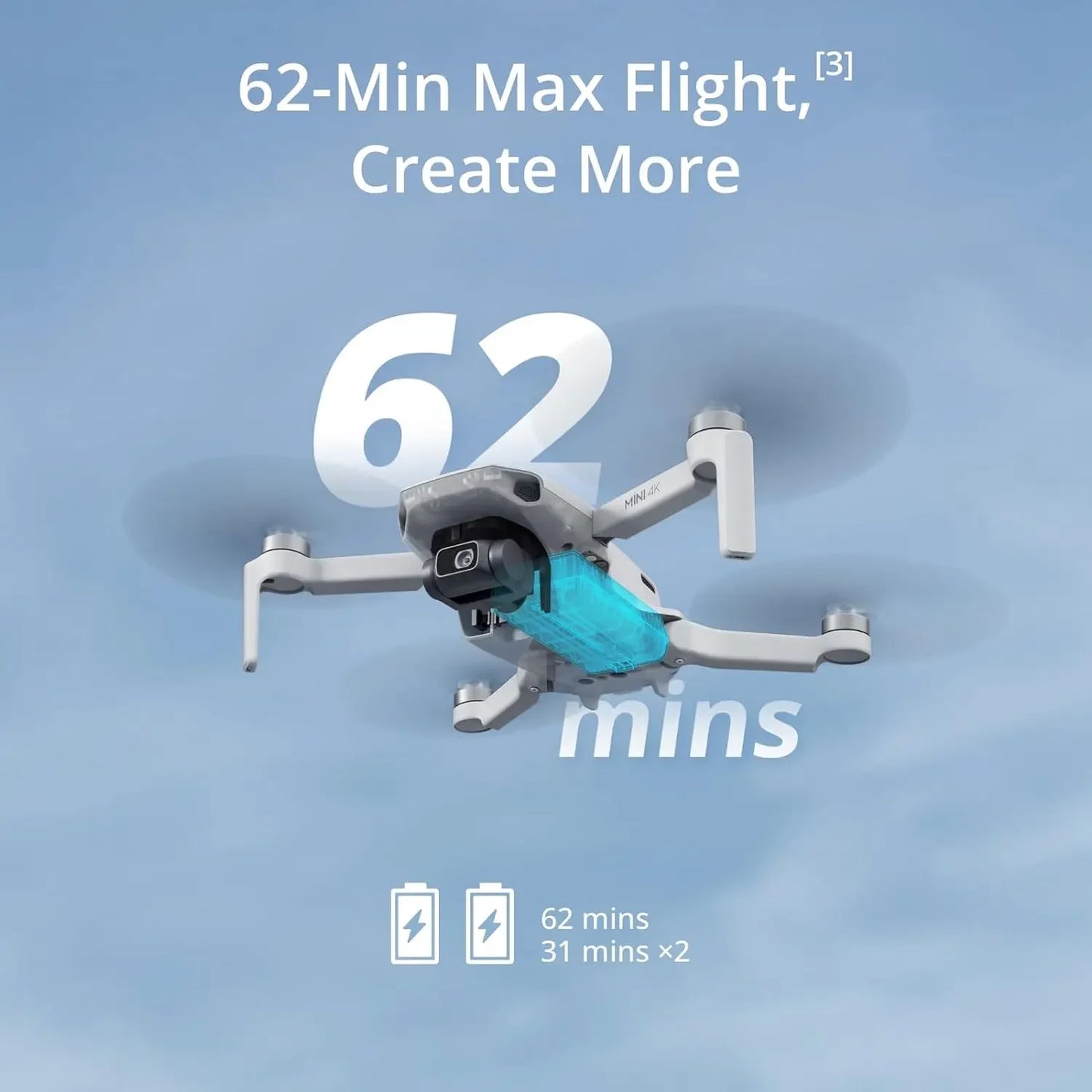 JHDDJI Mini 4K Drone with 4K UHD Camera for Under 249g 3Axis Gimbal Stabilization Video Transmission Wind Video Photo Dron Gifts