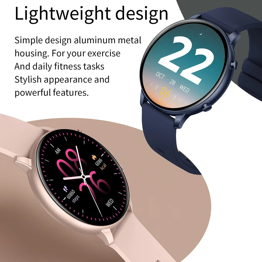 SENBONO G28 Round Smart Watch Men  1.39'' 360*360 HD Big Screen Answer Call Watch Blood Pressure Monitor Women Smartwatch Sports