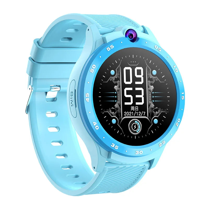 1.28" Round Screen Y20 Smart Phone Watch 4G Voice Chat SOS Call LBS Wifi Positioning Kids Waterproof Smartwatch with Sim Card