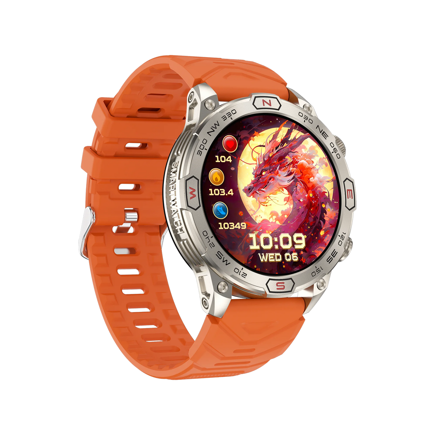 Popular KC86 Smartwatch 1ATM Waterproof Multi Sports Mode Wearable Device Outdoor Smart Watch