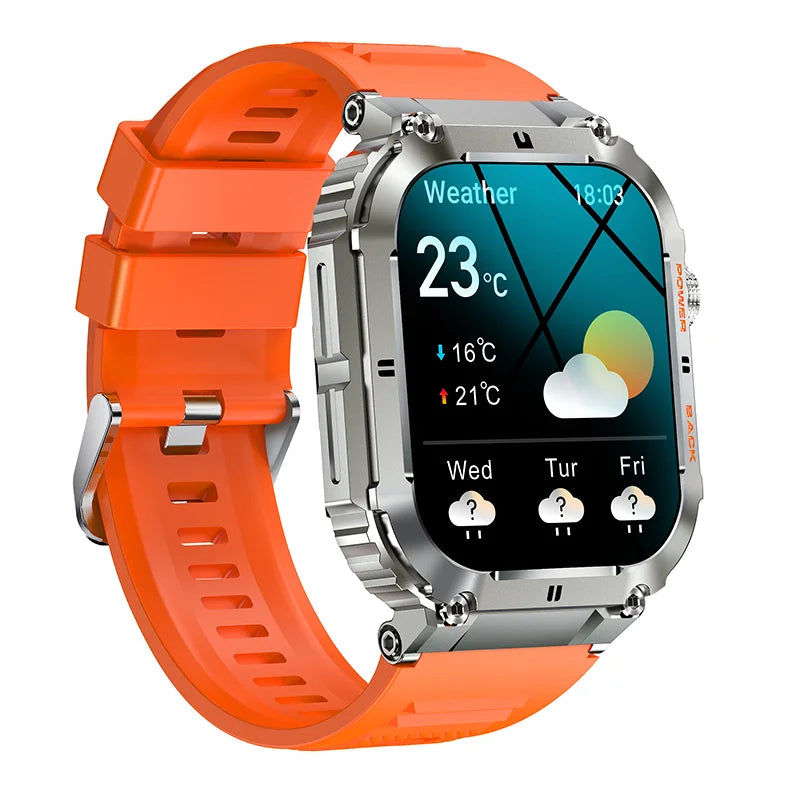 2023 K57 PRO Hot Sales  Long Standby 400 m Ah Smartwatch  1.96 Inch  Full Touch Screen Fitness BT Calling Smart Watches