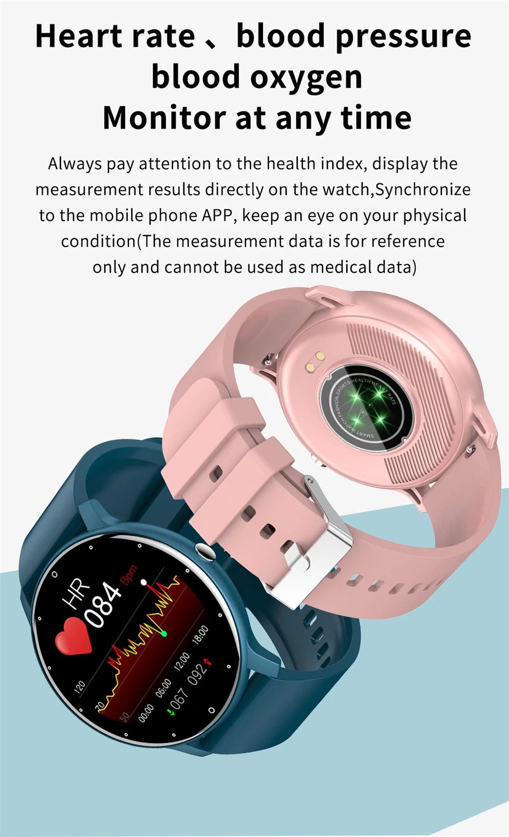ZL02 Men Women Original Fashion Casual Smartwatch for IOS Android Message Reminder Sleep Monitor Heart Rate Mens Smart Watch