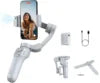 L7Cpro 360 Auto Face Tracking 3 Axis AI Gimbal Handheld Phone Holder for Mobile Phone Live Video Streaming