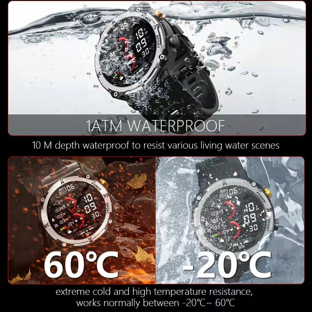 C21 Pro 2024 High Quality 410mah BT Calling 1ATM Waterproof Smartwatch C21 Pro Men Outdoor Sport Smart Watch With Apps for Men