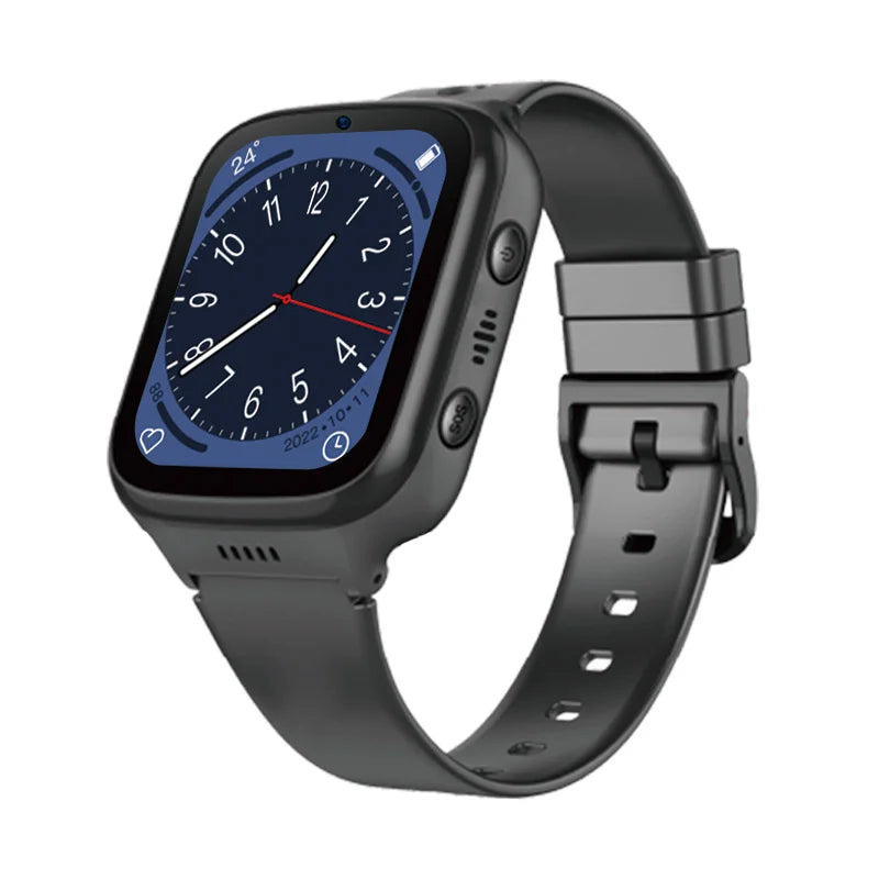 WONLEX Professional Customize Senior 4G GPS Watches Durable Battery Smartwatch with Convenient Alarm Heart Rate Blood Functions
