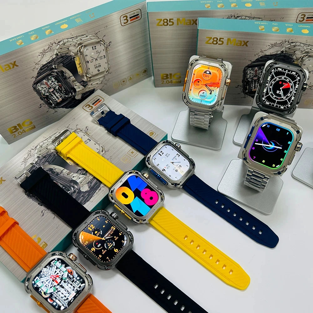 Z85 MAX Smartwatch Man Outdoor Sport Smart Watch Waterproof Gesture Control Call Customize Dial 2025 NEW Hot Selling