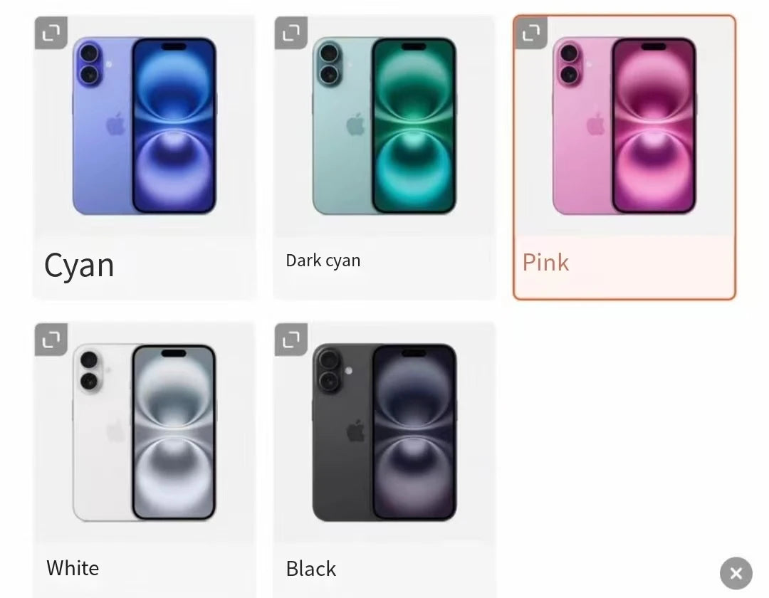 Wholesale cheap A+second-hand phone iPhone 16 smartphone second-hand phone unlocked 8GB phone