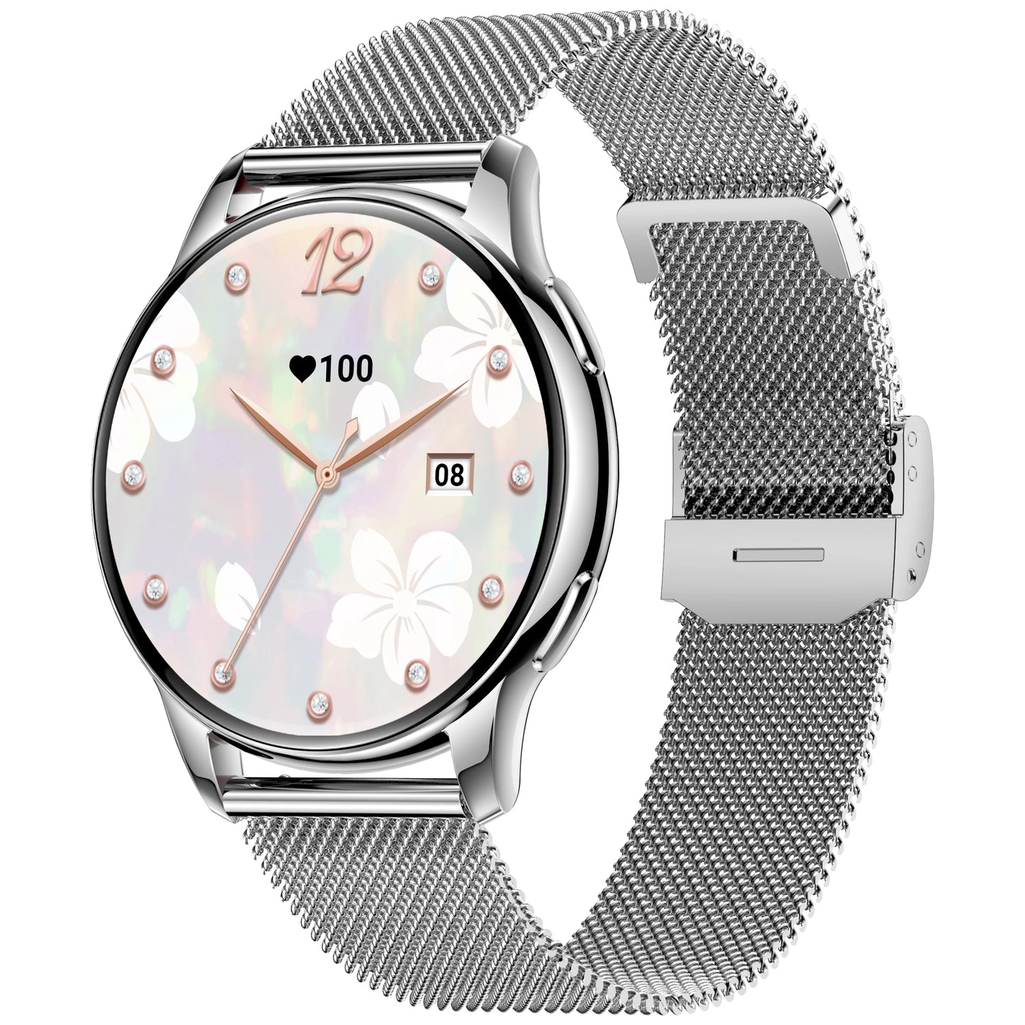 VALDUS 300 MAh Battery Supports Bluetooth Connection Sleep Monitoring Smartwatch IP67 Waterproof VL39 PRO Womens Smart Watch