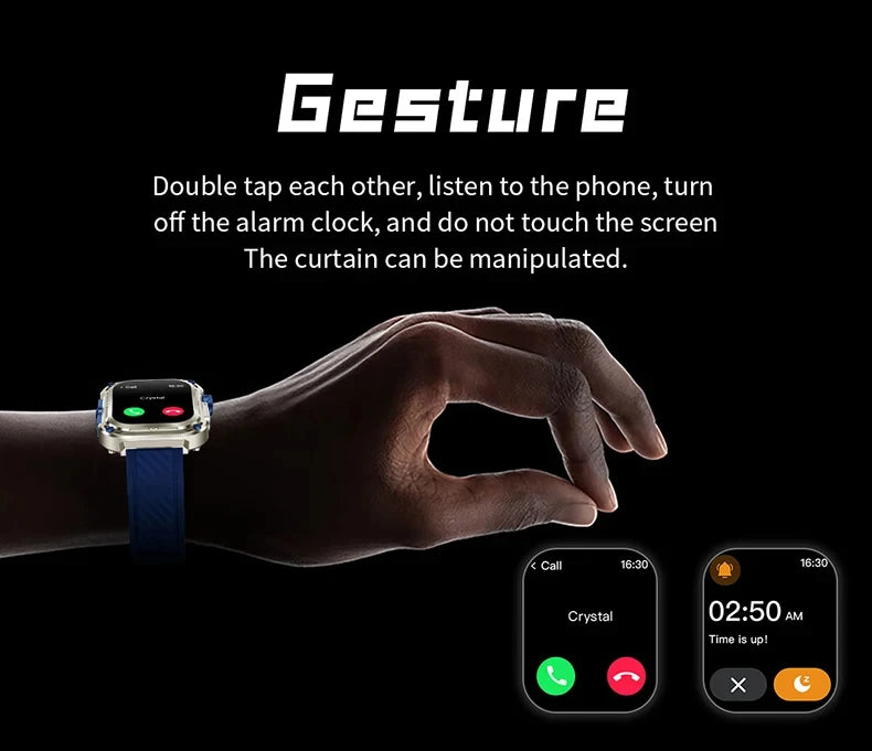 Z85 MAX Smartwatch Man Outdoor Sport Smart Watch Waterproof Gesture Control Call Customize Dial 2025 NEW Hot Selling