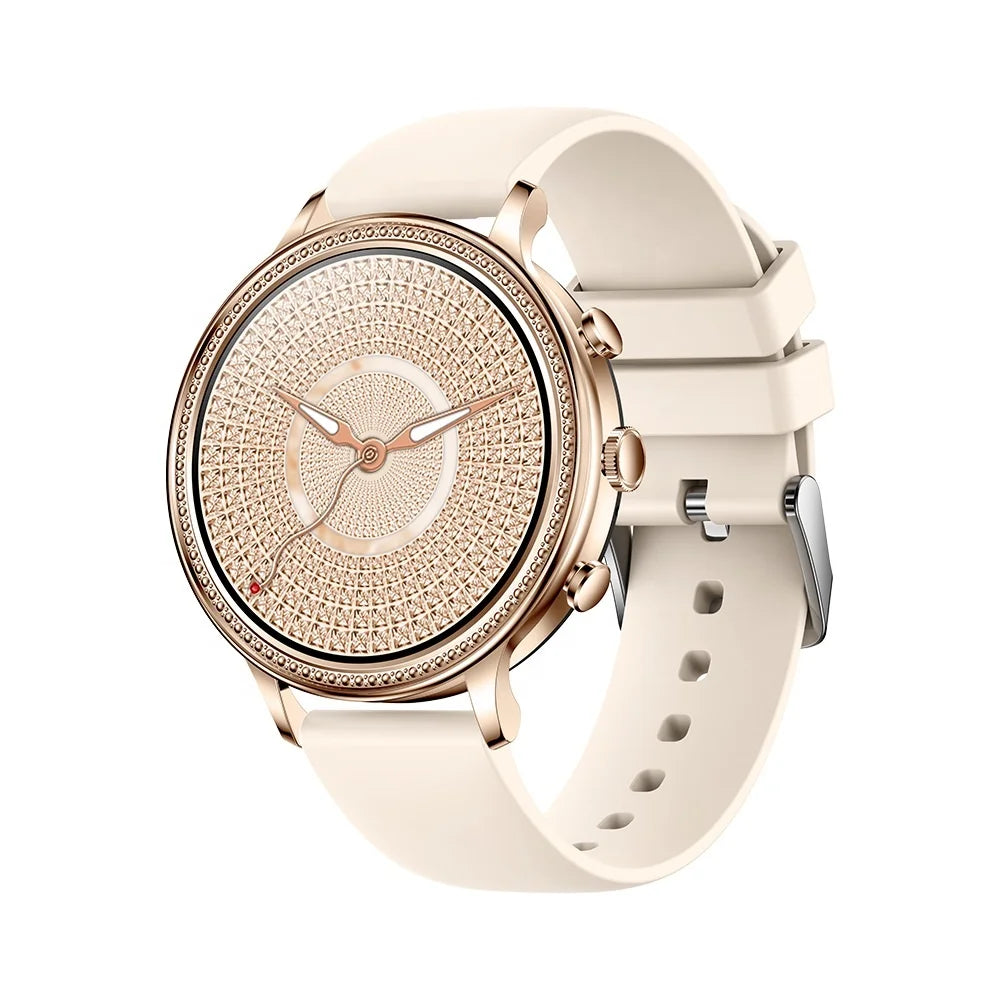 Woman Smartwatch V60 Heart Rate Monitor Bt Call Music Player Sleep Monitor Smartwatches Woman