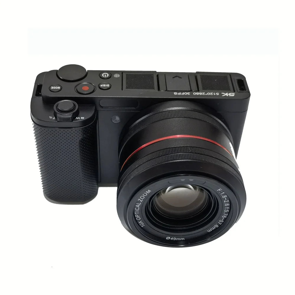 Winait 5K DSLR 64 MP Night Vision Digital Camera with 12x Optical Zoom and 3.2'' Color Display