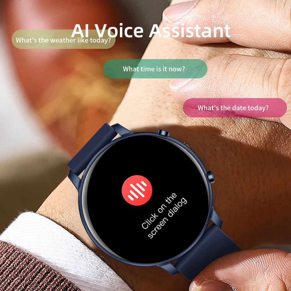 SENBONO G28 Round Smart Watch Men  1.39'' 360*360 HD Big Screen Answer Call Watch Blood Pressure Monitor Women Smartwatch Sports