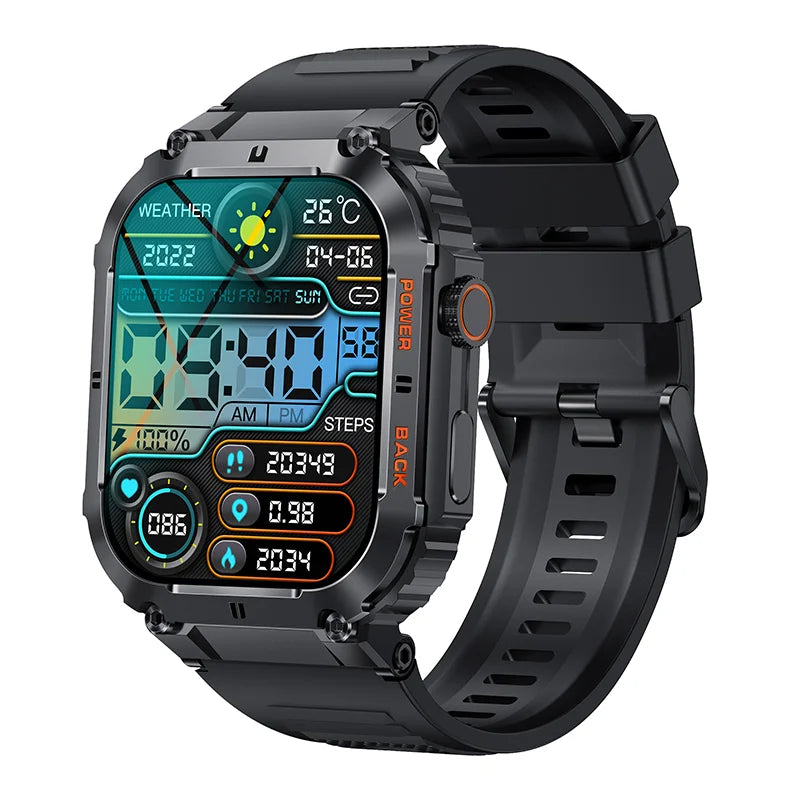 2023 K57 PRO Hot Sales  Long Standby 400 m Ah Smartwatch  1.96 Inch  Full Touch Screen Fitness BT Calling Smart Watches