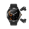Round 2IN1 TWS Smart Watch T95 1.52 IPS Outdoor Watch Call Music Play Headset Sport Watch With Earphone High  Smartwatch