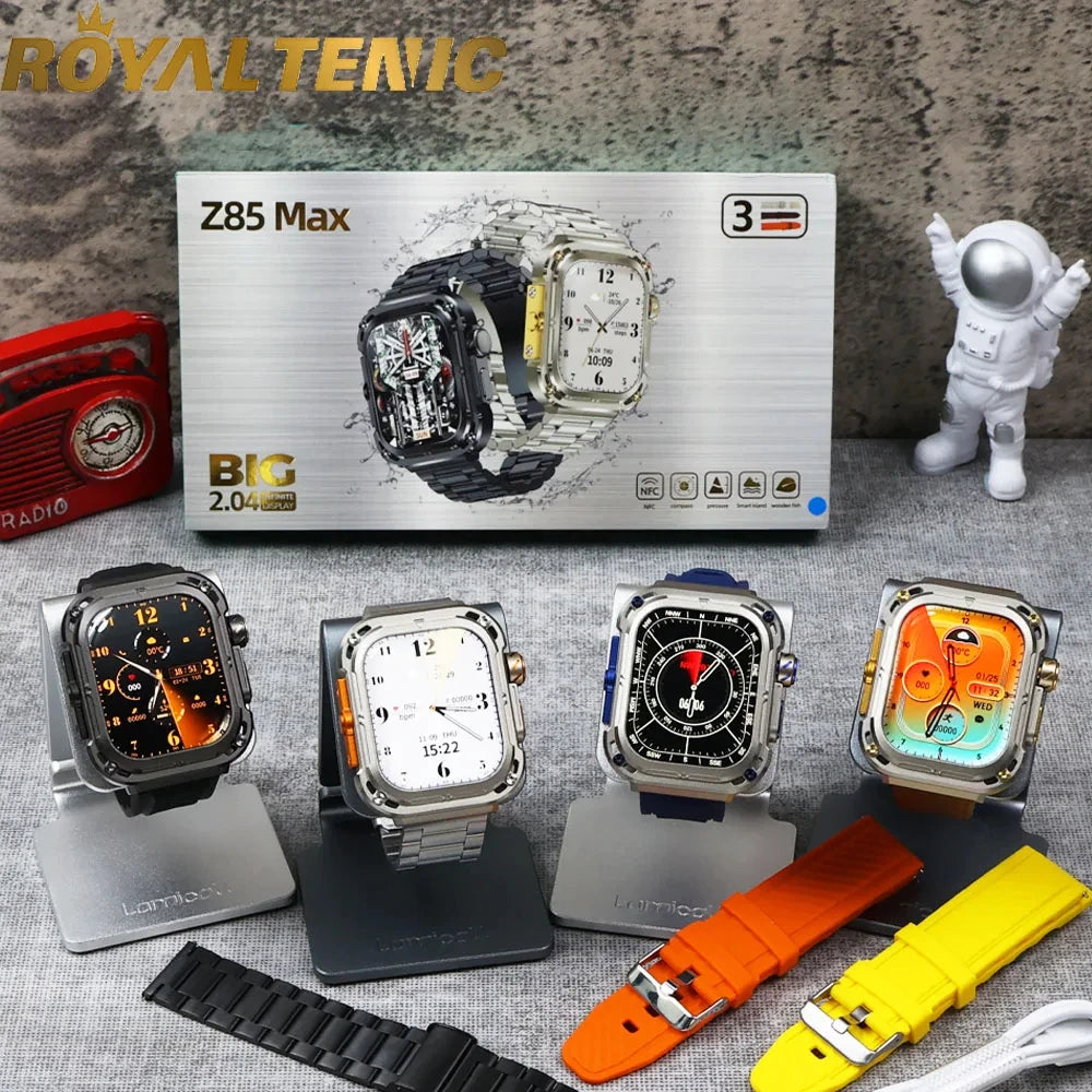 Z85 MAX Smartwatch Man Outdoor Sport Smart Watch Waterproof Gesture Control Call Customize Dial 2025 NEW Hot Selling
