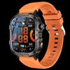 New QX12 Outdoor Sport Smart Watch with LED Flashlight 1.96" SOS Call 420mAh 100+ Sport Modes BO BP Sleep Tracker Smartwatch