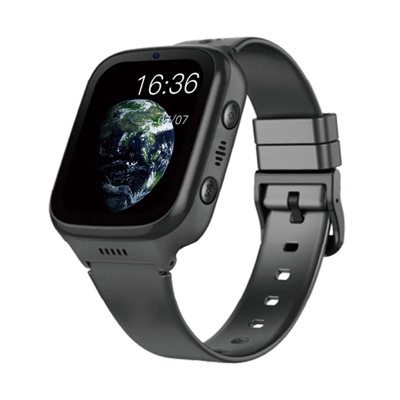 WONLEX Professional Customize Senior 4G GPS Watches Durable Battery Smartwatch with Convenient Alarm Heart Rate Blood Functions