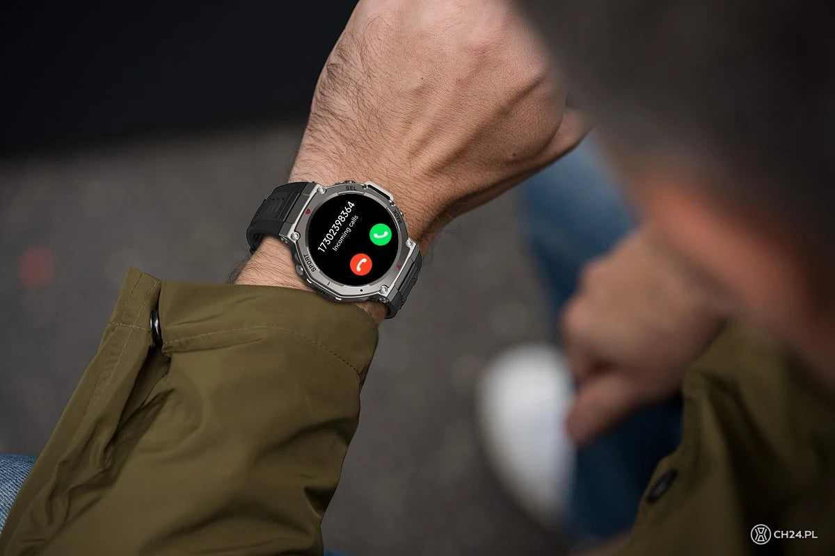 5ATM Swimming Waterproof  2024 Smart Watch GPS Sports Watch DM58 Drop Resistant AMOLED Rugged  Android Smartwatch for Men Sports