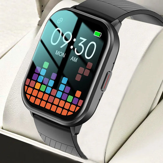 VALDUS 280 MAh Battery 2.01Inch Square Screen Smartwatch Supports Heart Rate Blood Oxygen IP68 Function VS02 Fashion Smart Watch