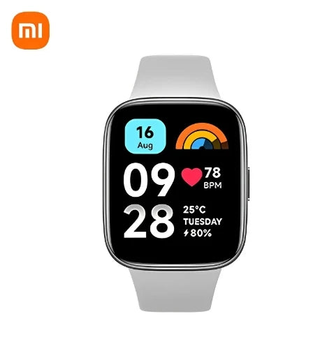 Xiaomi Redmi Smart Watch 3 2024 GPS Waterproof Scale Fitness Tracking Bt Phone Call Chinese Smartwatch for Note 12 13 Pro
