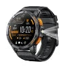 2025 GPS Sports SmartWatch with LED Flashlight 1.43" Amoled Screen IP68 Waterproof Compass Altimeter Men Outdoor Smart Watch K67