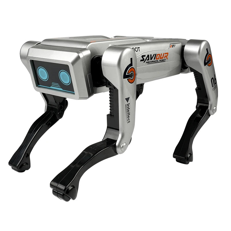 AI Intelligent Smart Robot Dog Toy Voice Command & Mobile Phone Remote Control with Language Interaction Programming