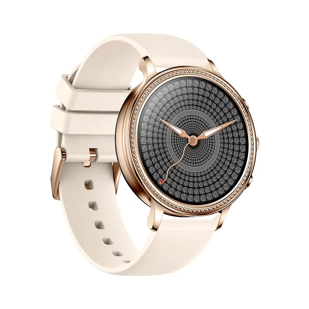 Woman Smartwatch V60 Heart Rate Monitor Bt Call Music Player Sleep Monitor Smartwatches Woman