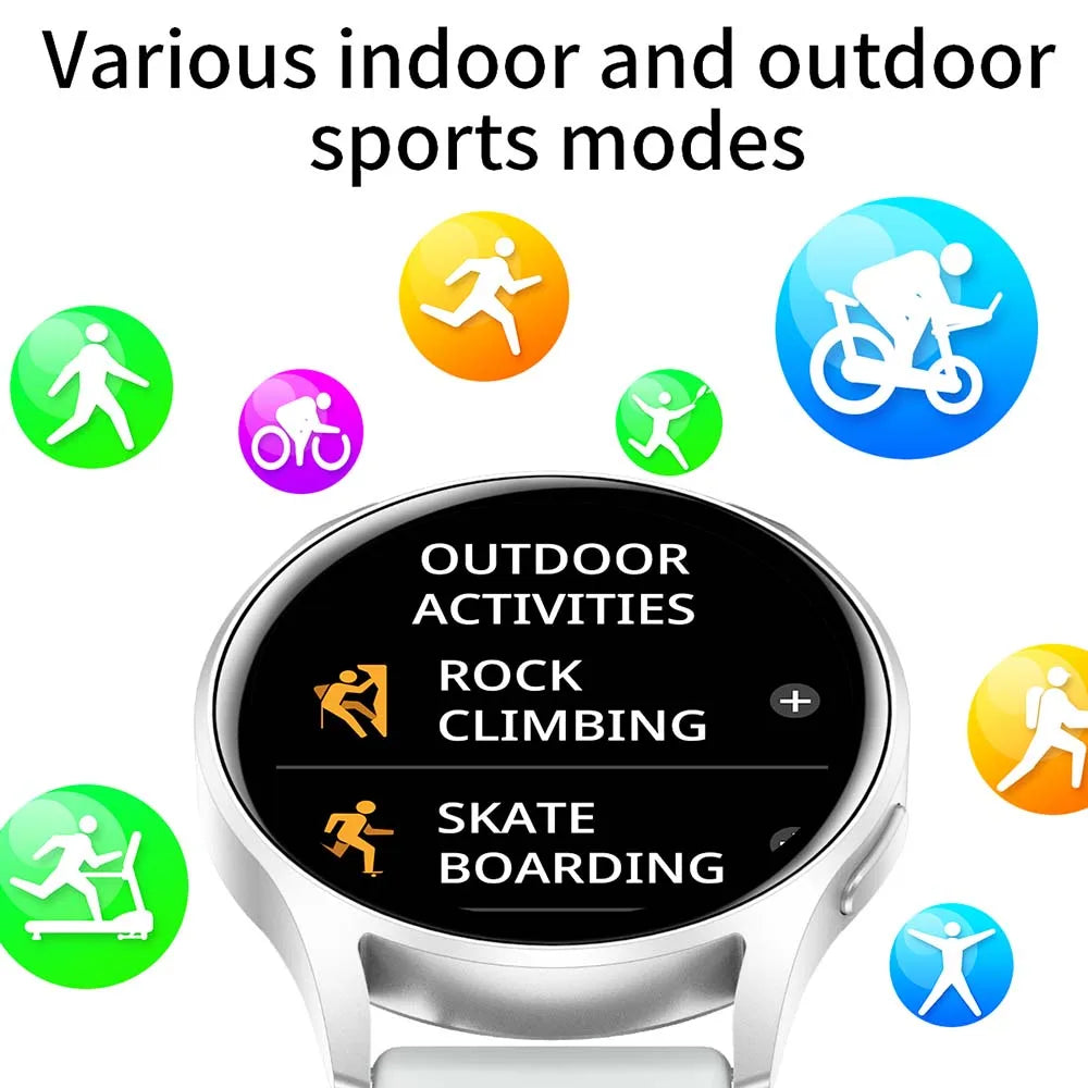 SENBONO X01 2023 New SmartWatch for Call Sport Watch Heart Rate Fitness Tracker Women OLED Display Stainless Steel Custom