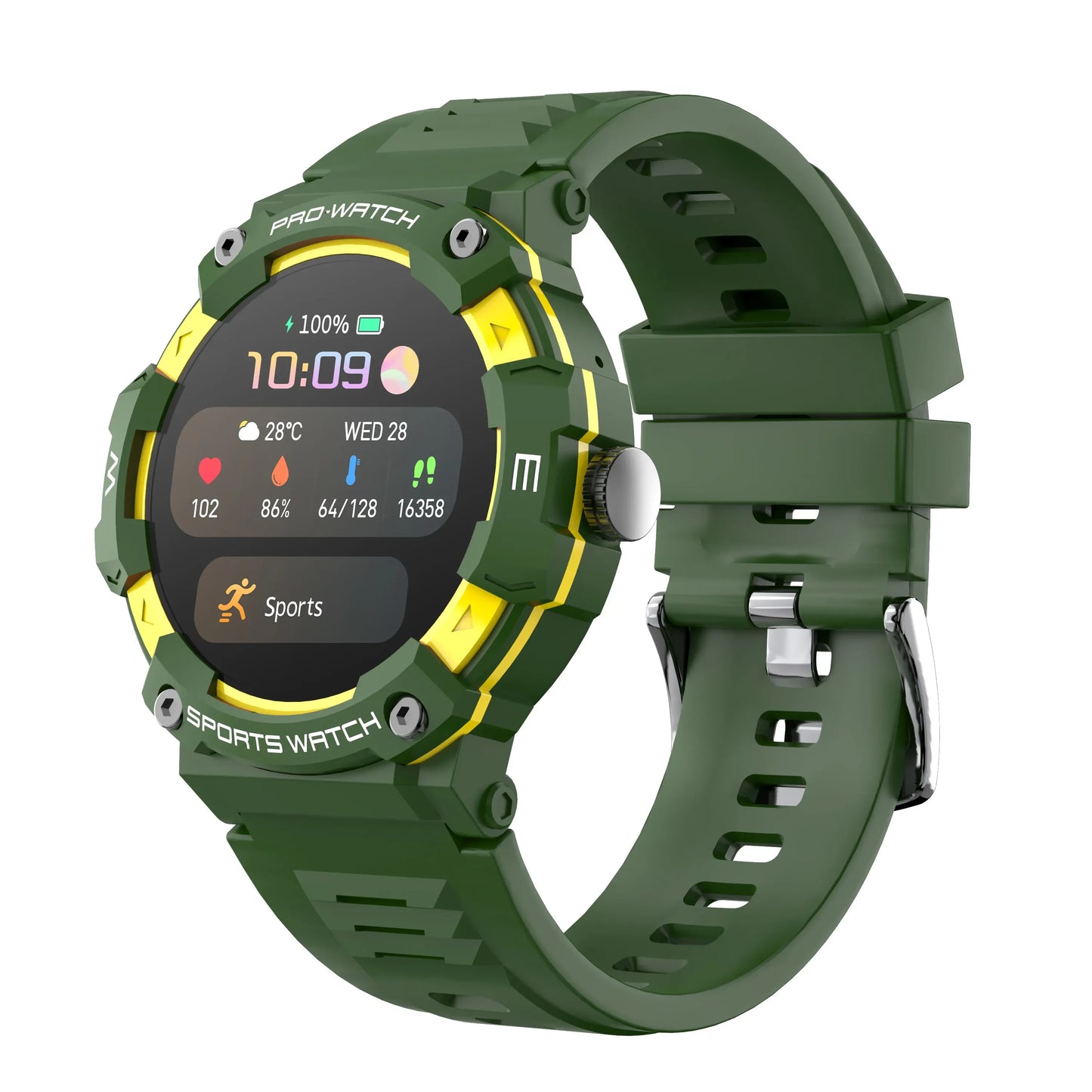 2024 New Smart Watch G206 1.39inch Sports BT Call IP67 Waterproof Fashion Camouflage Smartwatch for Android IOS