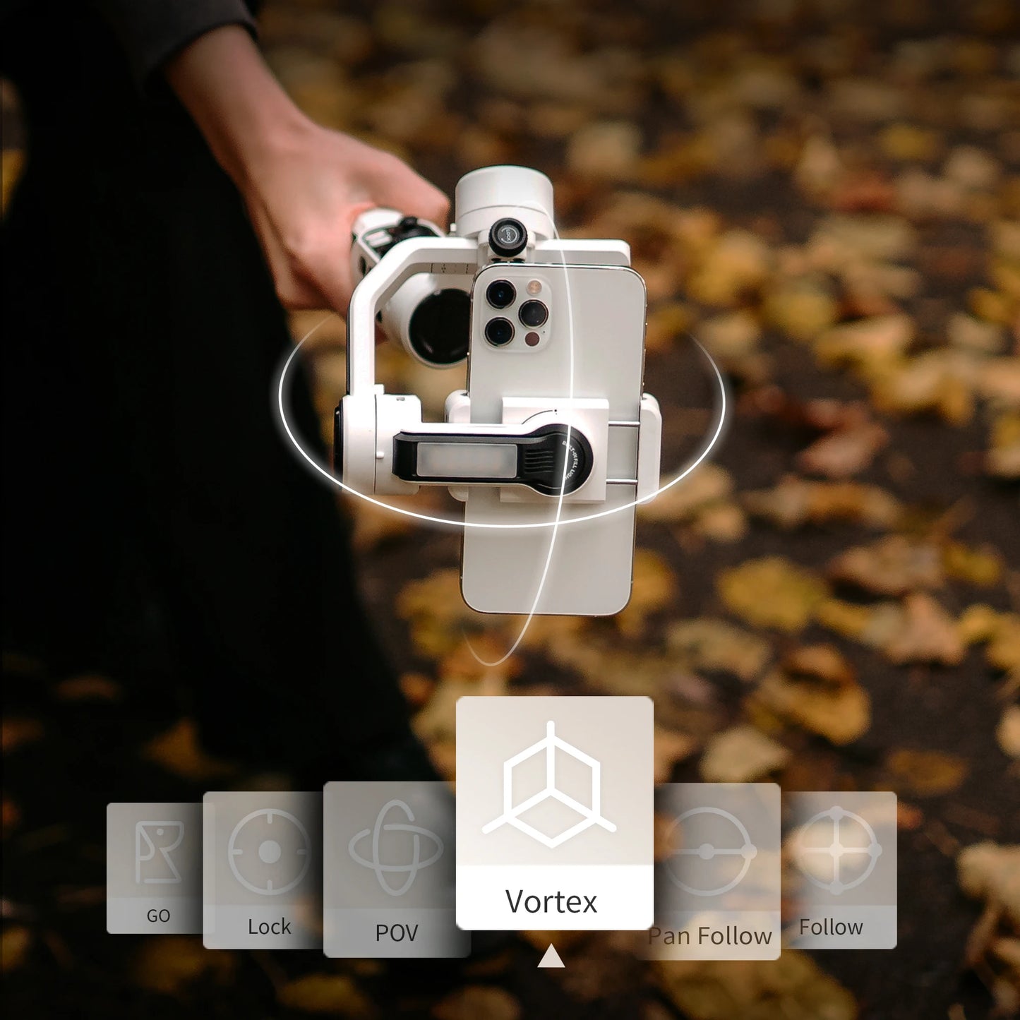 ZHIYUN Smooth 5S YouTube TikTok Vlog Handheld Stabilizer 3-Axis Outdoor Smartphone Gimbals for iPhone 15 Pro Max Xiaomi HUAWEI