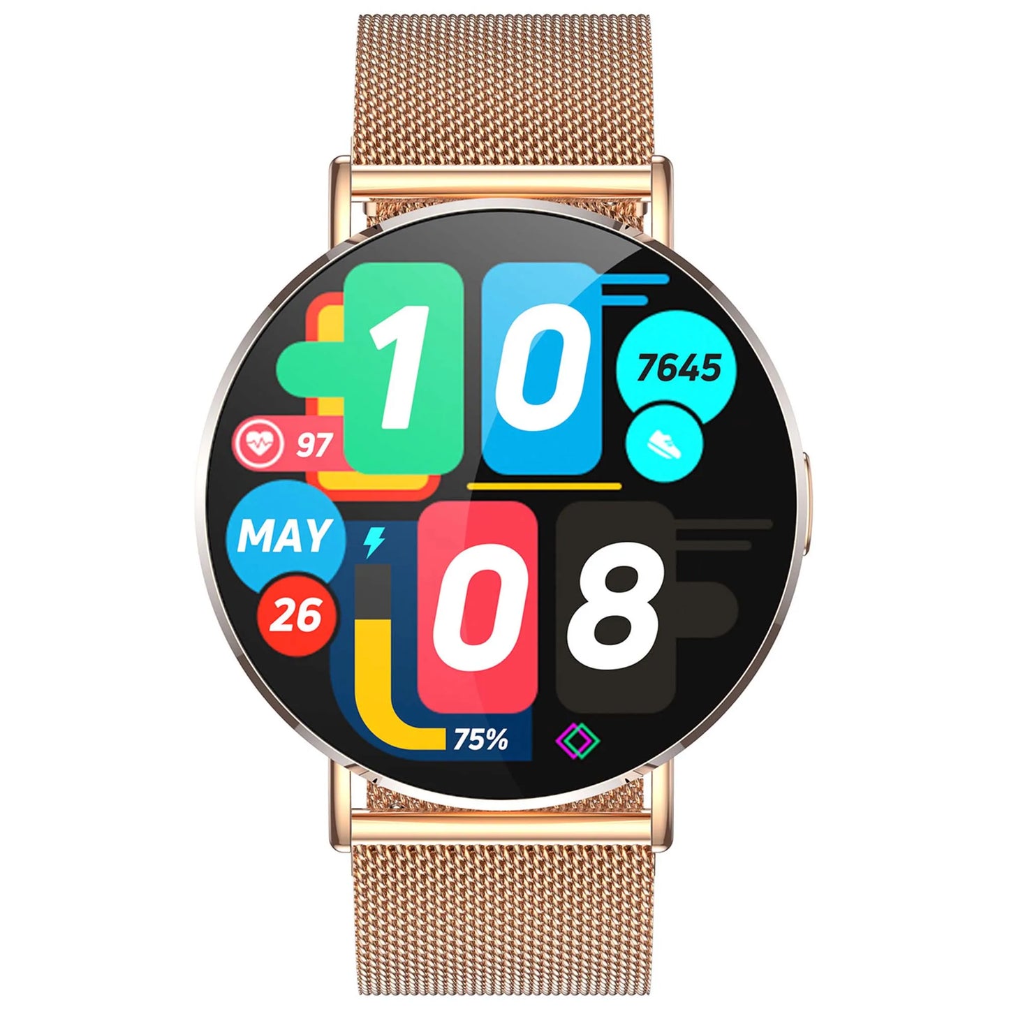 VALDUS 200mAh Battery Capacity Support Sleep Monitoring Bluetooth Calling IP67 Smartwatch Womens Health Reminder X2 Smart Watch