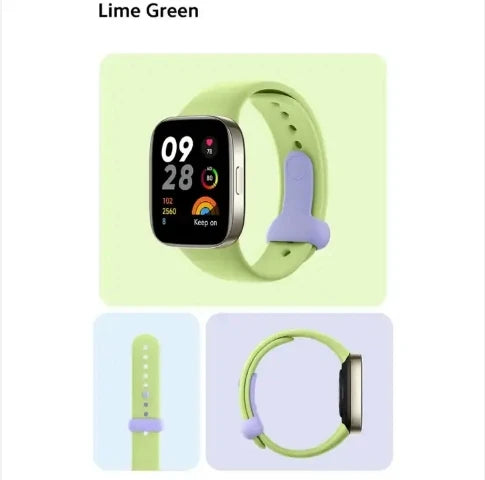 Xiaomi Redmi Smart Watch 3 2024 GPS Waterproof Scale Fitness Tracking Bt Phone Call Chinese Smartwatch for Note 12 13 Pro