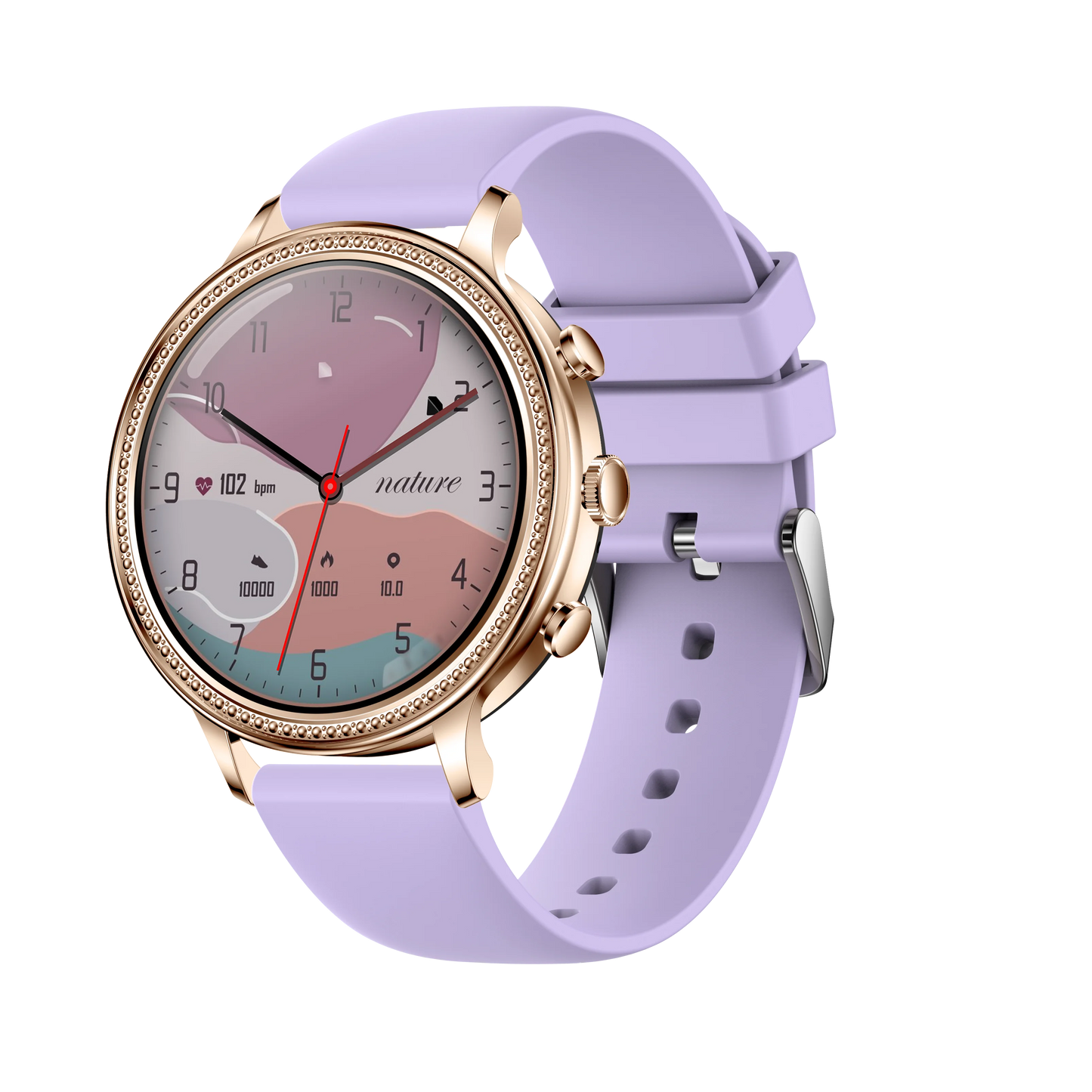 2025 Fashion V60 Relogio Smartwatch  Watch 1.39inch 360*360 Round Touch Screen Sport Fitness Sleep Tracker Smart Watch Women